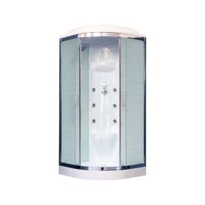 Душевая кабина Royal Bath RB100HK7-WC-CH с низким поддоном, с сиденьем