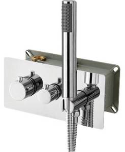 Термостатический смеситель RGW Shower Panels SP-44-01 С ВНУТРЕННЕЙ ЧАСТЬЮ, для душа