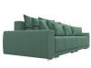 Прямой диван Лига Диванов Лига-028 125942 амур зеленый фото 3