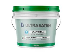 Акриловая эмаль Oikos Ultrasaten Satinato base I 10 л