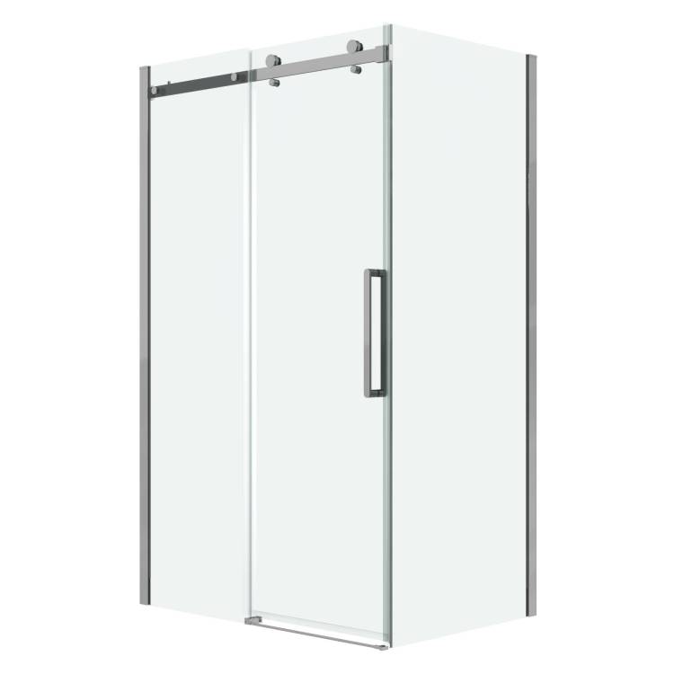 Душевой уголок Grossman Classic 120.K33.04.1680.10.00 профиль хром, стекло прозрачное, 160x80x195