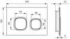Кнопка смыва IDDIS Unifix UNI04CHi77 004, хром фото 4