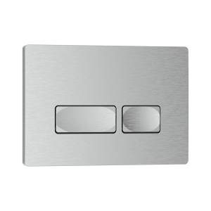 Кнопка смыва Iberica Blanca Esti-R IB.B021.004.000 серый - хром матовый, 25x16 см