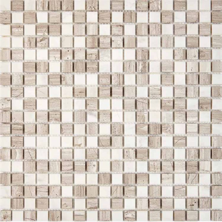 Мозаика Pixel Mosaic Мрамор PIX280 (1.5x1.5) 30.5x30.5