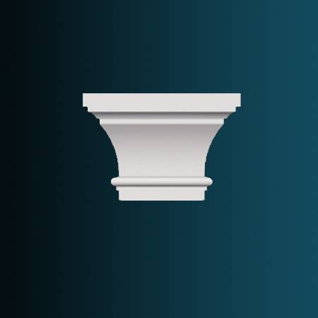 Капитель пилястры Перфект D3532 33x10.2x22.4
