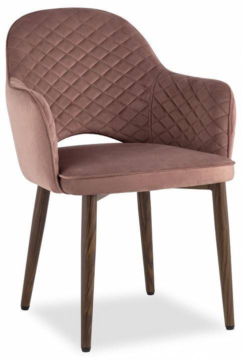 Кресло Stool Group Венера MC16-2YS KD HLR-44 велюр пыльно-розовый (ножки дерево)