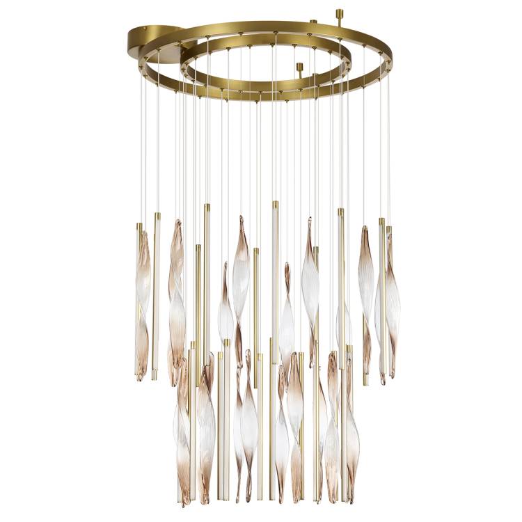 Подвесная светодиодная люстра Odeon Light Exclusive Spira 5468/150L