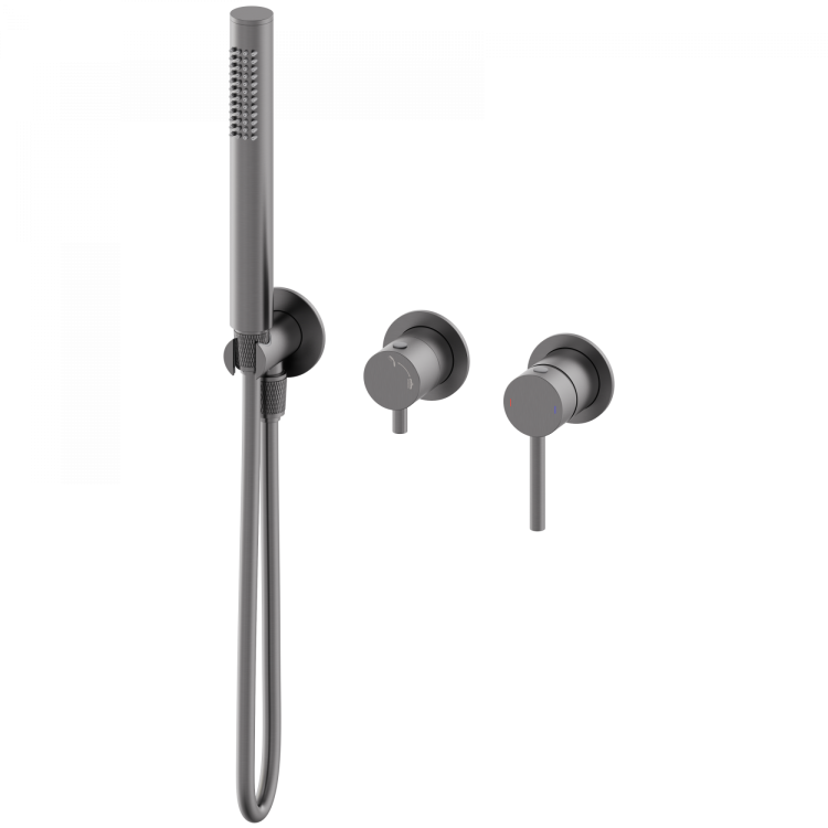 Смеситель для душа Wonzon & Woghand WW-838017-BGM Темный графит