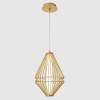 Светильник подвесной Crystal Lux Cuadra SP18W LED Gold фото 2