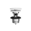 Донный клапан Kerama Marazzi DRR.2\WHT белый глянцевый, с керамической крышкой фото 3