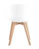 Набор из 2 стульев Stool Group Libra Soft 8320F WHITE+LIGHT GREY X2 белое фото 4