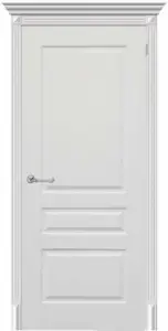 Межкомнатная дверь Verda эмаль Челси, глухая, белый 700x2000