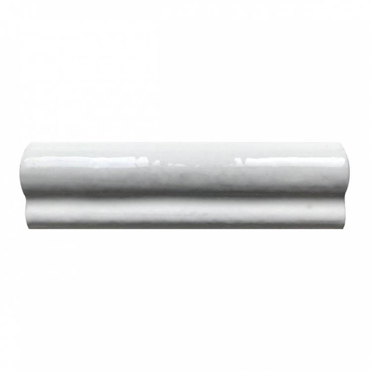 Бордюр El Barco Patine С0004705 Moldura Blanco Brillo 4X15