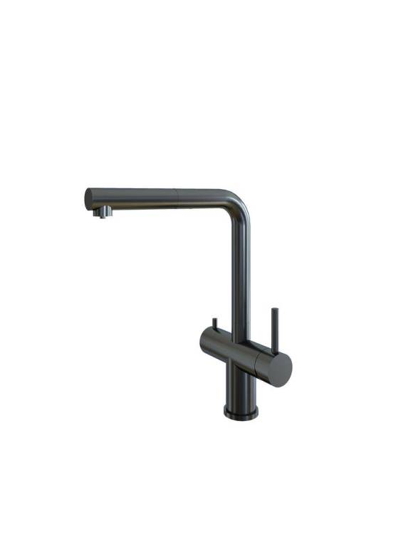 Смеситель для кухни Grandex aqua Handy-P 9020963 антрацит