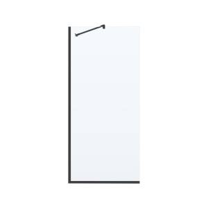 Душевая перегородка Timo TP-890/03C-8 профиль черный, стекло прозрачное, 89x195