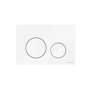 Кнопка смыва Ceramica Nova Balance CN12-001W белый глянцевый