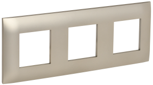 Рамка 3-постовая IEK Skandy SK-M32-K37 шампань