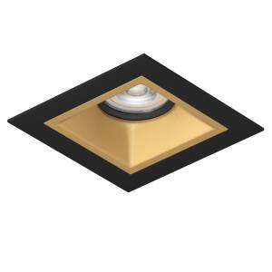 Встраиваемый светильник Lightstar Domino Quadro D51703BMOD