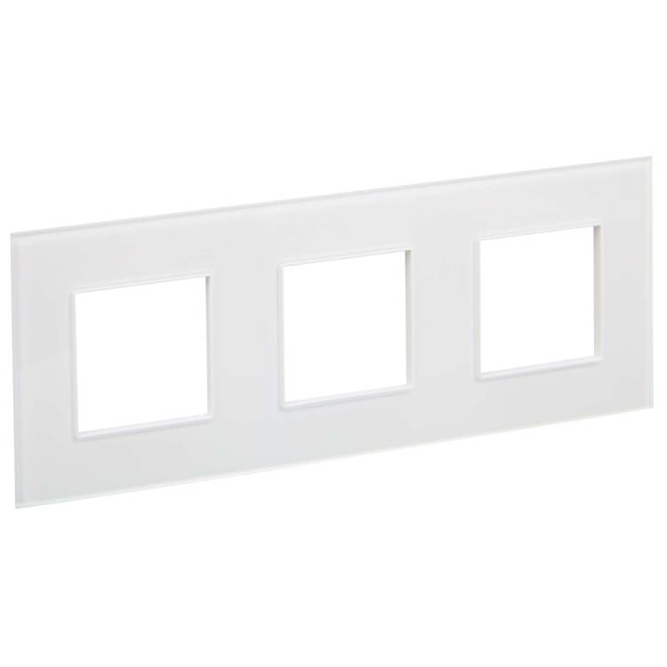 Рамка 3-постовая IEK Skandy SK-M32-G-K01 арктический белый
