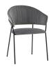 Стул Stool Group Бруно AV 433-H15-08 серый, велюр
