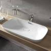 Раковина TOTO Neorest LW3716HY#XW 596x397x173 без отверстия под смеситель, с переливом, белый