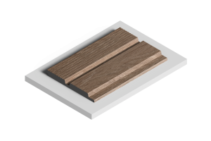 Декоративная панель Hiwood LV123 BR416 270x1.2x12