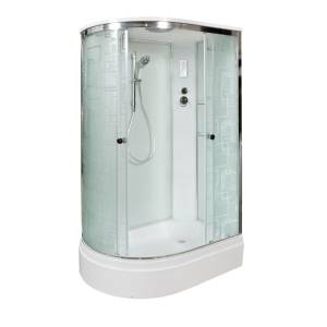 Душевая кабина AvaCan EM2712REL с электрикой, 120x80x220
