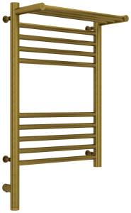 Полотенцесушитель электрический Сунержа Богема 3.0 05-5806-6040 с 1 полкой, Состаренная бронза, 60x40