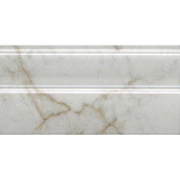Плинтус Kerama Marazzi Серенада FMA030R Белый Глянцевый Обрезной 15x30