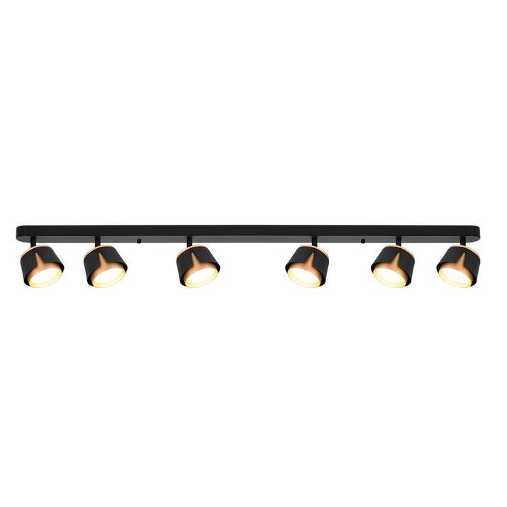 Светильник потолочный Arte Lamp Amaks A8028PL-6BK