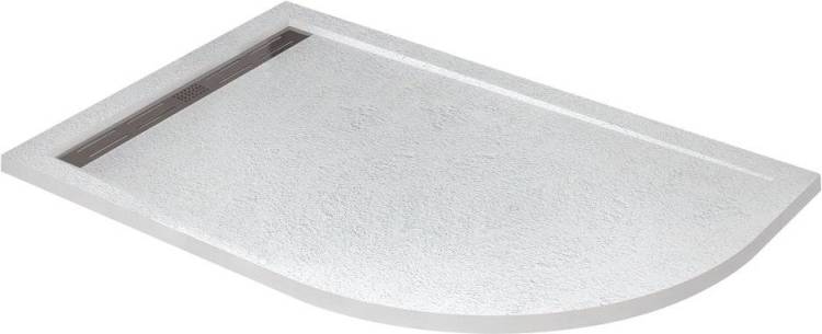 Поддон для душа Cezares TRAY-AS-RH-100/80-30-W-L 100x80 L, с сифоном, белый