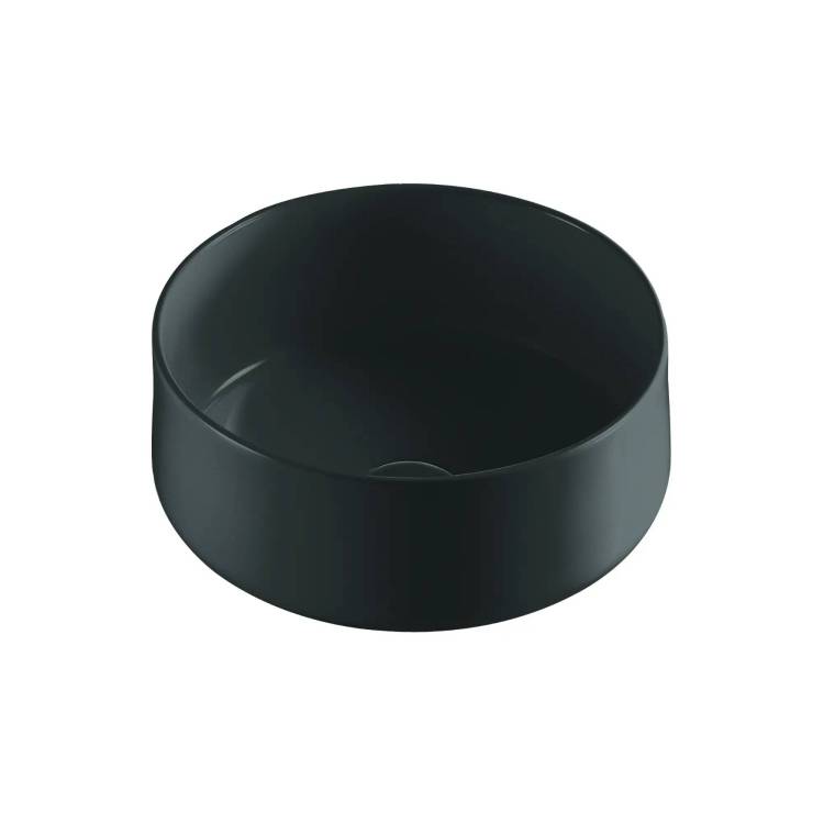 Раковина Orange B07 B07-345B 35 см, черная матовая