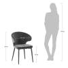 Стул Bradex Home Richard FR 0619, синий фото 5