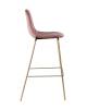 Стул барный Stool Group Валенсия BC-91003B HLR-44 пыльно-розовый, золотые ножки фото 4