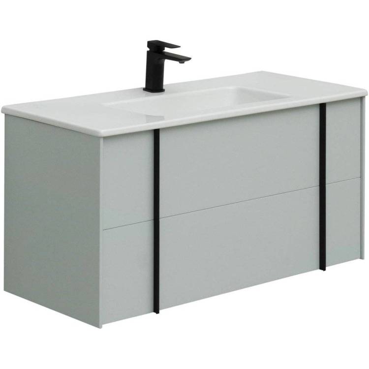 Тумба с раковиной Allen Brau Reality 1.32007.PWM папирус матовый, 101x50