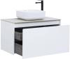 Тумба под раковину Aquanet Nova Lite 90 242257 1+1 ящика, белый глянец фото 12