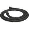Душевой шланг Wasserkraft Elbe A236 7400, черный матовый, 120 см