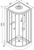 Душевая кабина AvaCan D08SEL с электрикой, 80x80x220 фото 13