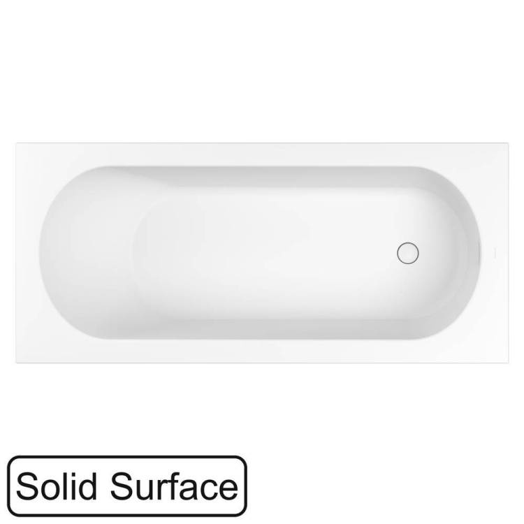 Ванна из искусственного камня WHITECROSS Gin 0217.165075.200 165x75 белая матовая