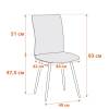 Стул Tetchair La Rousse 24657 серый, черный фото 12