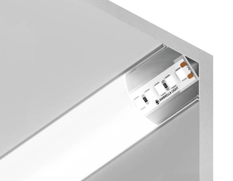 Алюминиевый профиль угловой круглый Ambrella light Illumination GP2100AL