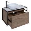 Тумба под раковину Aquanet Nova Lite Loft 90 261660 дуб рустикальный фото 9