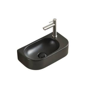 Раковина Gid Suspendido 62204L Bm9274L 40 см, черная матовая