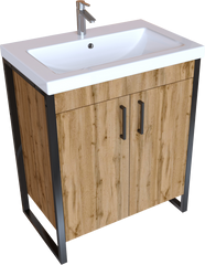 Тумба для комплекта 1MarKa Grunge Loft 70Н дуб вотан