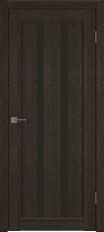 Межкомнатная дверь Владимирская Фабрика Дверей Atum 2 Wenge стекло Black Gloss 600x2000