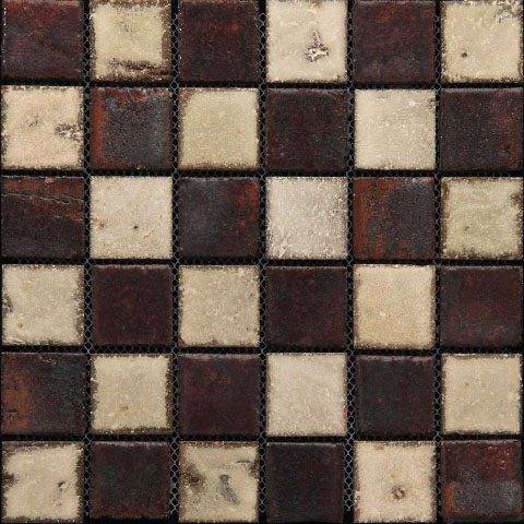 Мозаика Gaudi Rustico Rust - 25(4) Полированая 28.5x28.5
