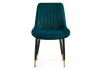 Стул Woodville Seda 15286 1 green / gold / black фото 2