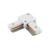 L-коннектор Denkirs DK Track White TR1102-WH