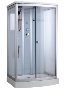 Душевая кабина Timo Standart Т-6615 Silver Fabric 120x90x220