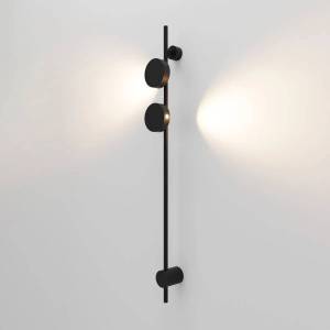 Настенный светодиодный светильник Elektrostandard Illume 40154/LED черный 3000K